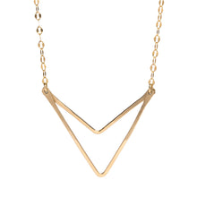 Load image into Gallery viewer, Geometric Chevron Necklace