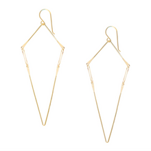 Load image into Gallery viewer, Modern Geometric Chain Earrings