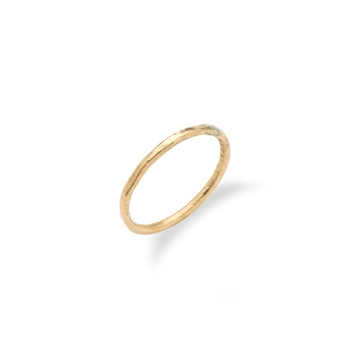 Thin Gold Stacking Ring - Amy Jennings Designs
