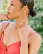 Load image into Gallery viewer, Modern Geometric Chain Earrings