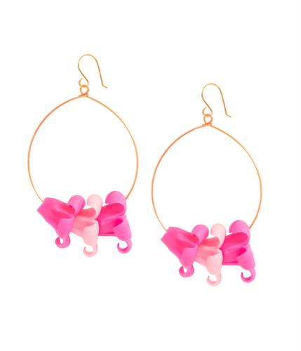 Lei Hoop Earrings