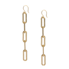 Load image into Gallery viewer, Chunky chain linked earrings