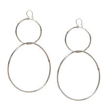 Load image into Gallery viewer, Double Linked Hoops Earrings