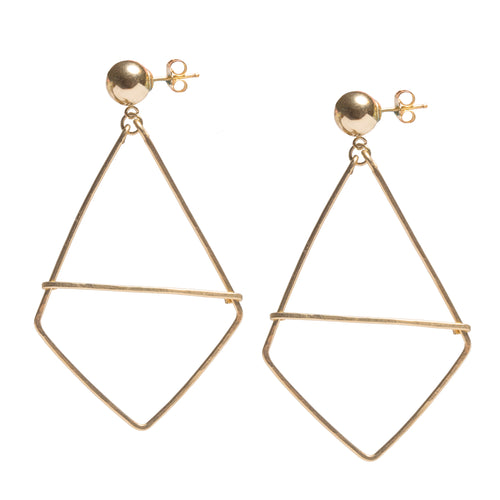 Geometric Stud Earrings