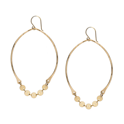 Mini Disc Gold Hoops