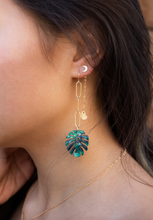 Load image into Gallery viewer, I love you to the moon and back Ear Jacket Earrings