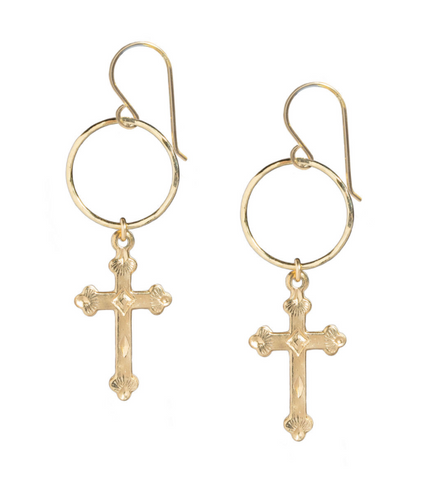 Cross Earrings