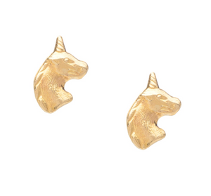 Unicorn Post Stud Earrings