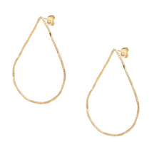 Load image into Gallery viewer, 14k Gold-filled Teardrop Post Earring
