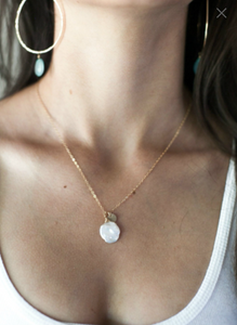 Organic Biwa Pearl Necklace