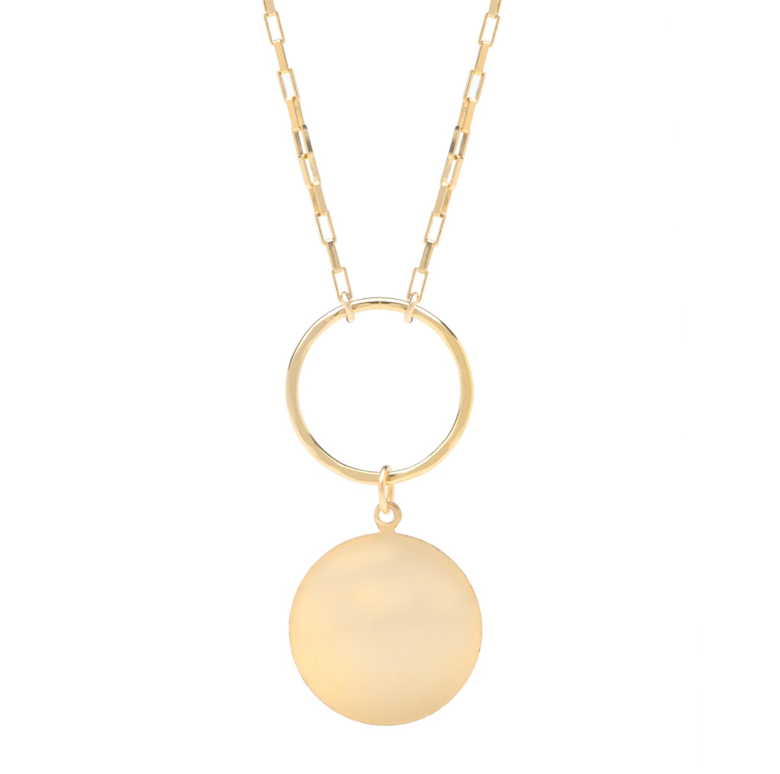 Alohi Gold Medallion Coin Necklace