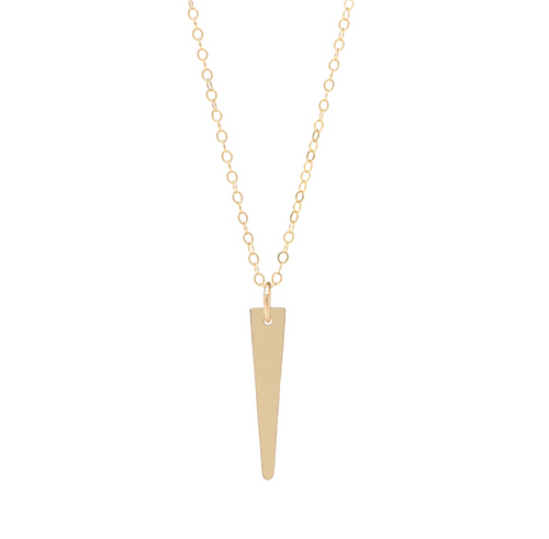 Spike Gold Necklace
