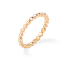 Load image into Gallery viewer, Beaded Gold Ring