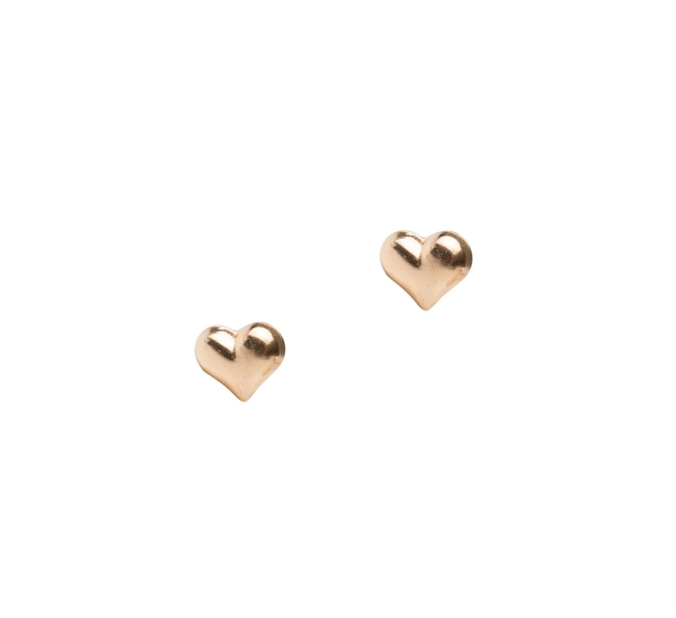 Puffy Heart Post Earrings