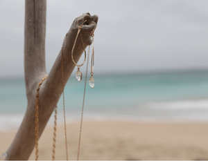 Long Tear Drop Earrings