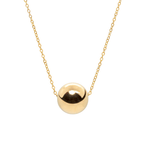 Floating Sphere Necklace