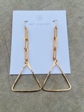 Load image into Gallery viewer, Boss Triangle Earrings