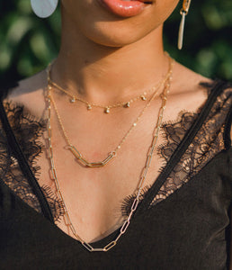 City Slicker Chunky Gold Chain Necklace