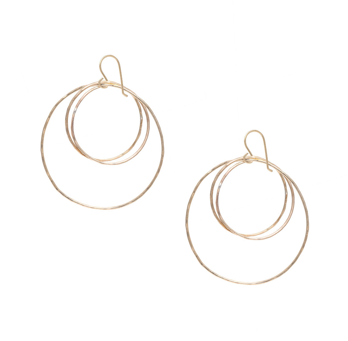 Triple Hoop Bundle earrings